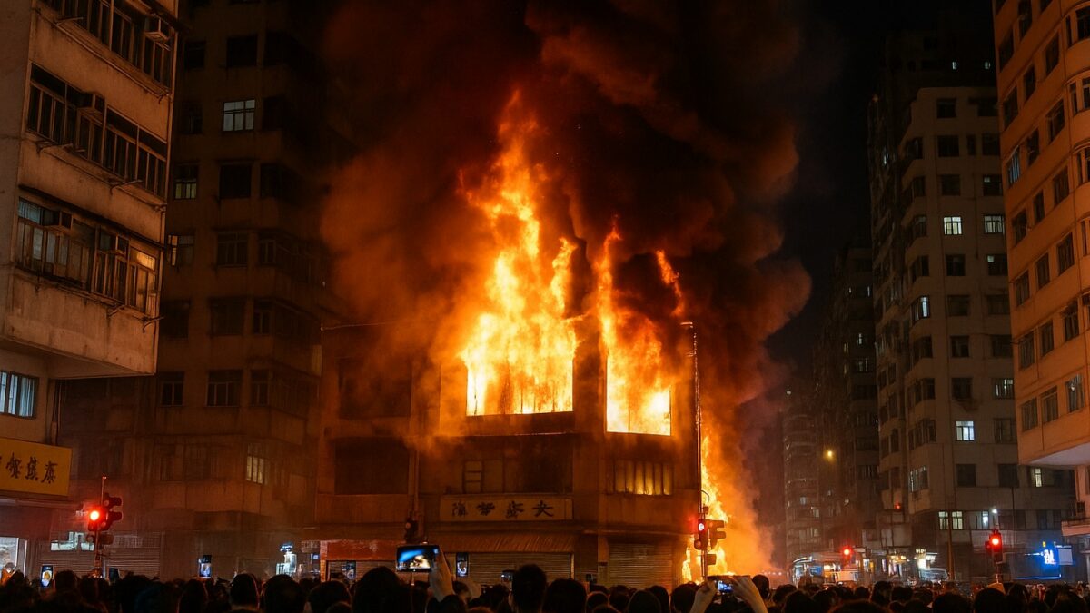 Hong Kong Fire Draws Fury Over Ignored Warnings
