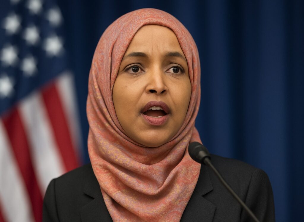 Ilhan Omar Says Trump Attacks on Somali Immigrants Deflect Attention from Scrutiny