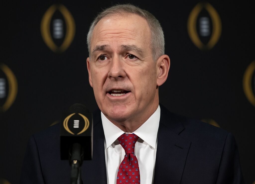 Playoff Committee Chair Explains Why Alabama Jumped Notre Dame in Rankings
