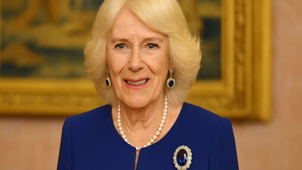 Queen Camilla Wears 185-Year-Old Brooch That Supposedly Inspired Princess Diana’s Engagement Ring
