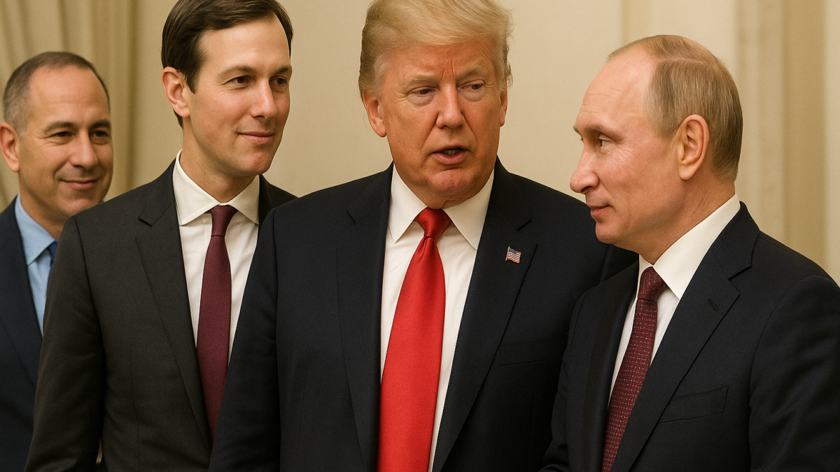 Trump Highlights ‘Very Good’ Meeting Between Witkoff, Kushner, and Putin