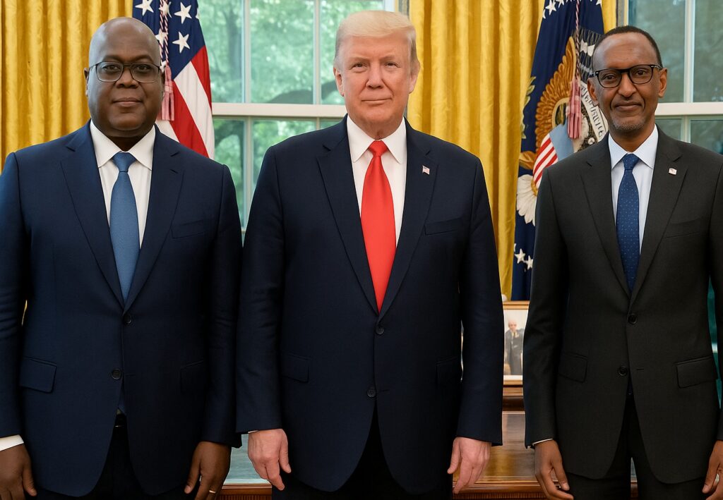 Trump to Host DR Congo’s Félix Tshisekedi and Rwanda’s Paul Kagame to Sign Peace Deal