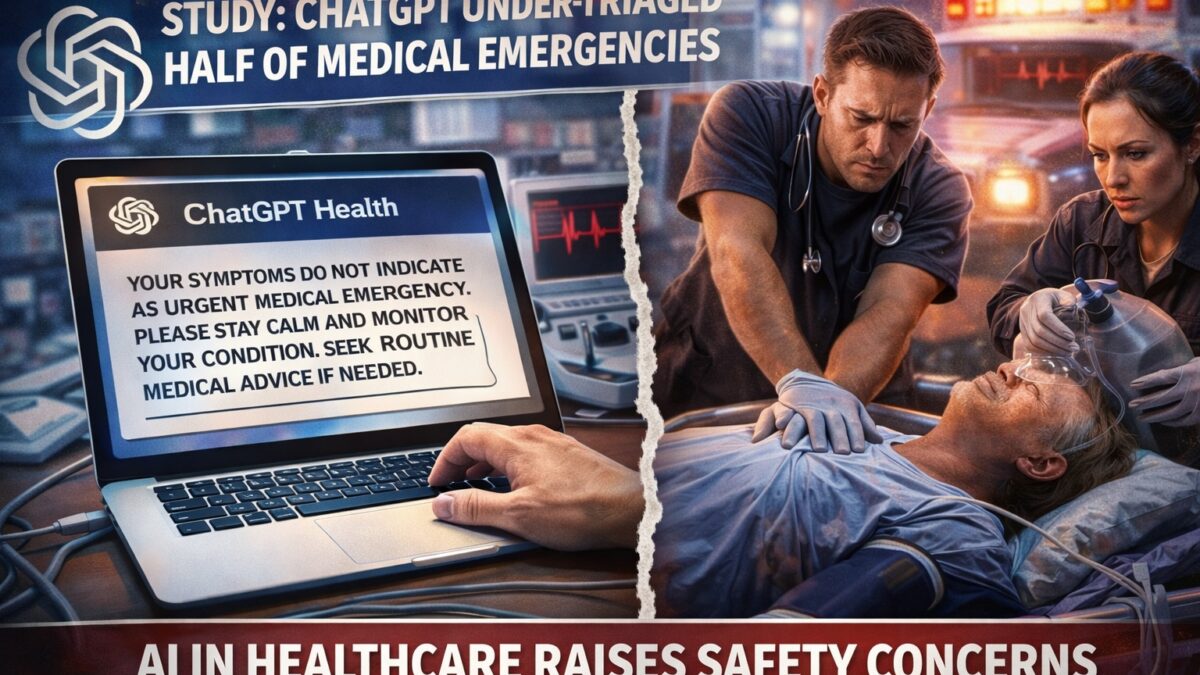 Study Finds ChatGPT Health Under-Triaged Half of Medical Emergencies, Raising Concerns About AI in Healthcare