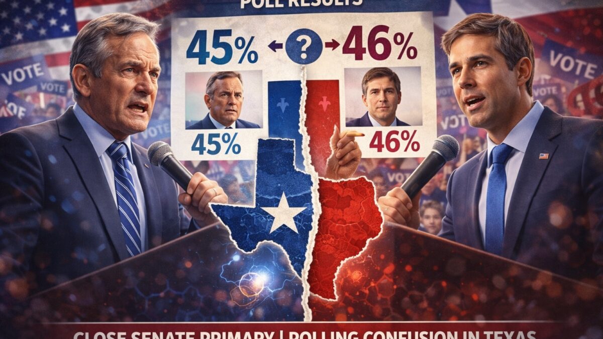 Democratic Rivals in Close Senate Primary Amid Texas Polling Confusion