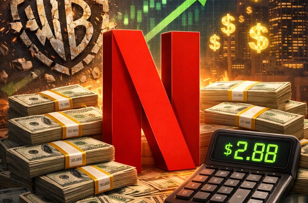 Netflix, After Walking Away From Warner Bros. Deal, Will Move Forward With $2.8 Billion Cash Reserve, CFO Says